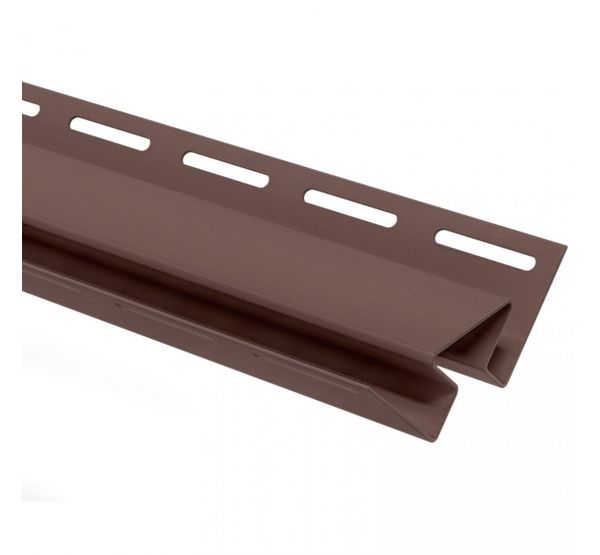 Внутренний угол коричневый для винилового сайдинга от производителя Россия по цене 580 р Внутренний угол коричневый для винилового сайдинга от производителя Россия по цене 580 р
