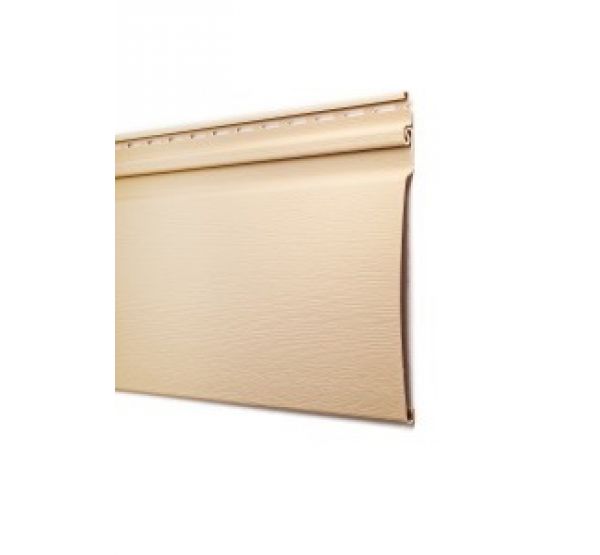 Виниловый сайдинг - Оцилиндрованный брус (под бревно), Бежевый от производителя Tecos по цене 0 р Виниловый сайдинг - Оцилиндрованный брус (под бревно), Бежевый от производителя Tecos по цене 0 р