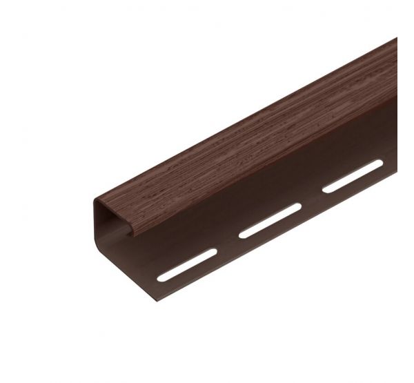 J-профиль Люкс Итальянский орех от производителя Tecos по цене 593 р J-профиль Люкс Итальянский орех от производителя Tecos по цене 593 р