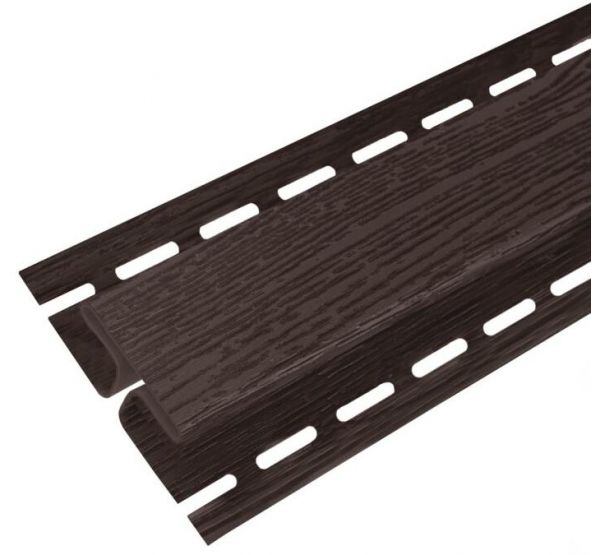 Н-профиль соединительный Люкс Бразильская Вишня от производителя  Tecos по цене 1 361 р