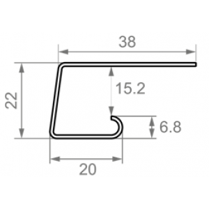 J-профиль 3050 мм Чайноя роза от производителя Vinyl-On по цене 270 р J-профиль 3050 мм Чайноя роза от производителя Vinyl-On по цене 270 р