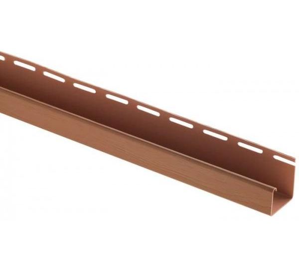 J-профиль Люкс Крашенный, T-15, ВН, Cветлый Дуб от производителя  Альта-профиль по цене 409 р