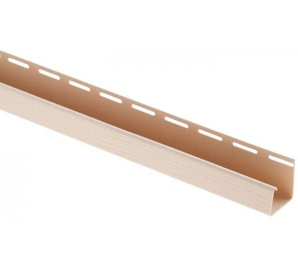 J-профиль Люкс Крашенный, T-15, ВН, Бежевый от производителя  Альта-профиль по цене 409 р