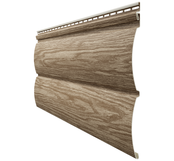 Виниловый сайдинг - серия LUX Блок-Хаус D4,7T,( под бревно) Кедр от производителя Docke по цене 525 р Виниловый сайдинг - серия LUX Блок-Хаус D4,7T,( под бревно) Кедр от производителя Docke по цене 525 р