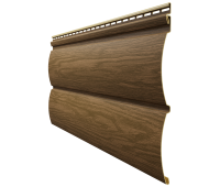 Виниловый сайдинг - серия LUX Блок-Хаус D4,7T,( под бревно) Миндаль