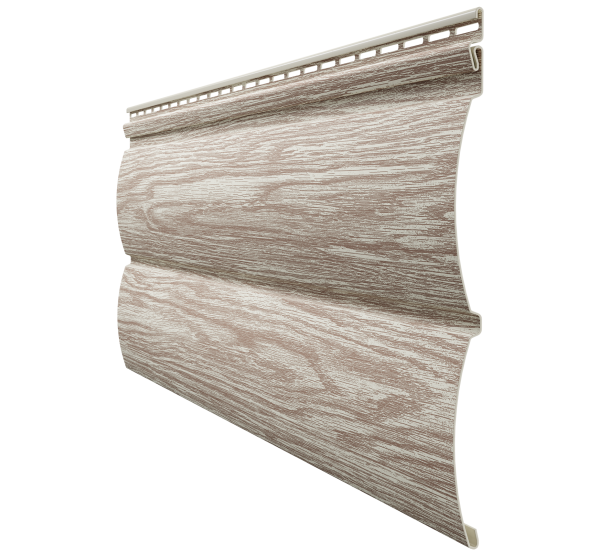 Виниловый сайдинг - серия LUX Блок-Хаус D4,7T,( под бревно) Орех от производителя Docke по цене 525 р Виниловый сайдинг - серия LUX Блок-Хаус D4,7T,( под бревно) Орех от производителя Docke по цене 525 р