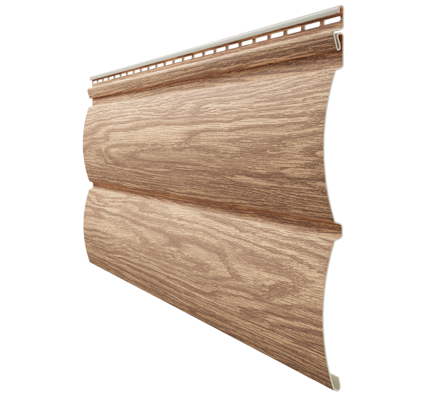 Виниловый сайдинг - серия LUX Блок-Хаус D4,7T,( под бревно) Рябина от производителя Docke по цене 525 р Виниловый сайдинг - серия LUX Блок-Хаус D4,7T,( под бревно) Рябина от производителя Docke по цене 525 р