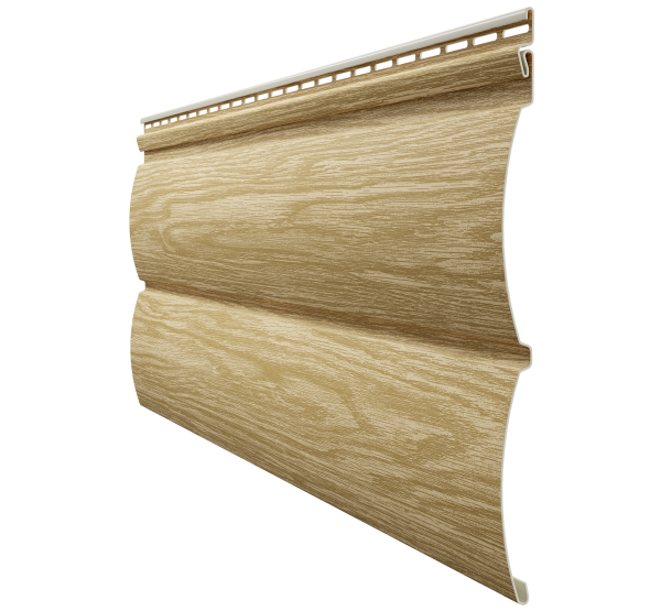 Виниловый сайдинг - серия LUX Блок-Хаус D4,7T,( под бревно) Зрелый каштан от производителя  Docke по цене 525 р