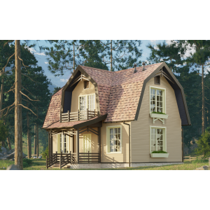 Виниловый сайдинг - серия PREMIUM D4,5D,(Корабельный брус) Карамель от производителя  Docke по цене 320 р