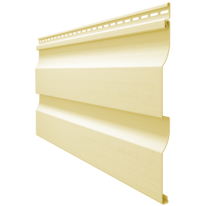 Виниловый сайдинг - серия PREMIUM D4,5D, (Корабельный брус) Банан от производителя  Docke по цене 320 р