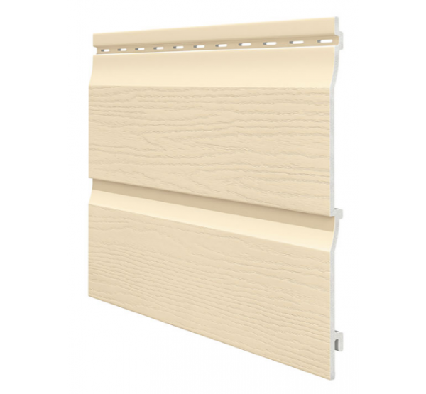 Виниловый сайдинг панель двойная Kerrafront Classic - Beige от производителя Vox по цене 1 924 р Виниловый сайдинг панель двойная Kerrafront Classic - Beige от производителя Vox по цене 1 924 р