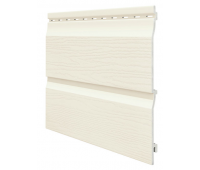 Виниловый сайдинг панель двойная Kerrafront Classic - Cream Виниловый сайдинг панель двойная Kerrafront Classic - Cream