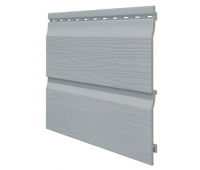 Виниловый сайдинг панель двойная Kerrafront Classic - Grey Виниловый сайдинг панель двойная Kerrafront Classic - Grey