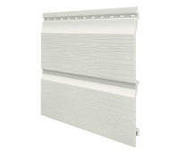 Виниловый сайдинг панель двойная Kerrafront Classic - Light Grey Виниловый сайдинг панель двойная Kerrafront Classic - Light Grey