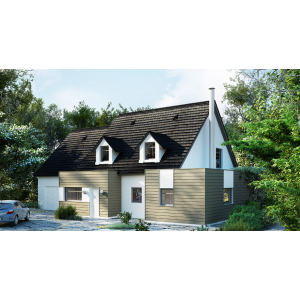 Виниловый сайдинг панель двойная Kerrafront Classic - Olive от производителя Vox по цене 1 924 р Виниловый сайдинг панель двойная Kerrafront Classic - Olive от производителя Vox по цене 1 924 р