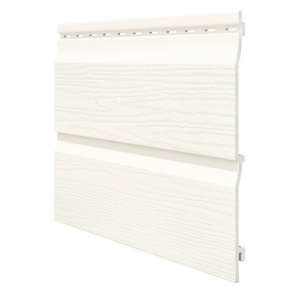 Виниловый сайдинг панель двойная Kerrafront Classic - White от производителя Vox по цене 1 924 р Виниловый сайдинг панель двойная Kerrafront Classic - White от производителя Vox по цене 1 924 р