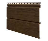 Виниловый сайдинг - коллекция System MAX-3, Орех Виниловый сайдинг - коллекция System MAX-3, Орех
