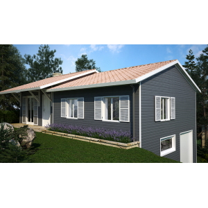 Виниловый сайдинг панель двойная Kerrafront T-Rex - Blue от производителя Vox по цене 2 180 р Виниловый сайдинг панель двойная Kerrafront T-Rex - Blue от производителя Vox по цене 2 180 р