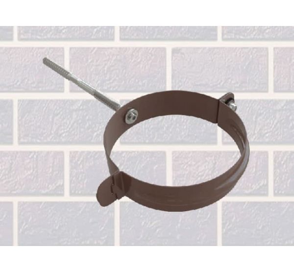 Хомут трубы Коричневый от производителя Альта-профиль по цене 225 р Хомут трубы Коричневый от производителя Альта-профиль по цене 225 р