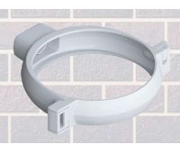 Хомут трубы Белый Хомут трубы Белый