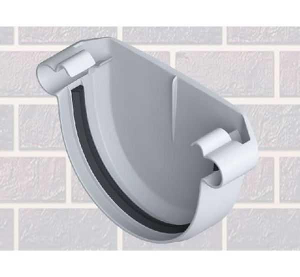 Заглушка желоба Белая от производителя Альта-профиль по цене 82 р Заглушка желоба Белая от производителя Альта-профиль по цене 82 р