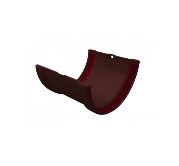 Соединитель желобов ПВХ Шоколад от производителя  Grand Line по цене 320 р