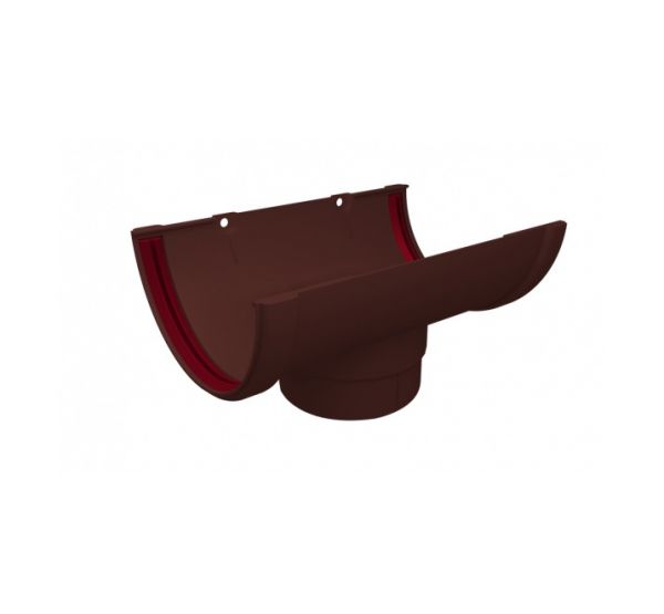 Воронка желоба ПВХ Шоколадная от производителя  Grand Line по цене 380 р