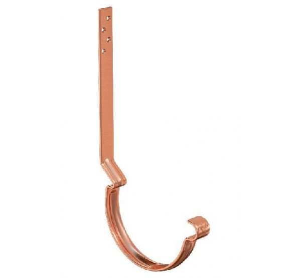 Крюк крепления желоба удлиненный УСИЛЕННЫЙ 125 Медь от производителя Aquasystem по цене 2 197 р Крюк крепления желоба удлиненный УСИЛЕННЫЙ 125 Медь от производителя Aquasystem по цене 2 197 р