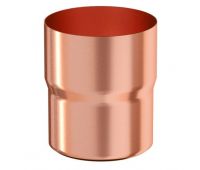 Соединитель трубы Медь 125/90 Соединитель трубы Медь 125/90