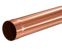 Труба водосточная 1.00м Медь 125/90 Труба водосточная 1.00м Медь 125/90