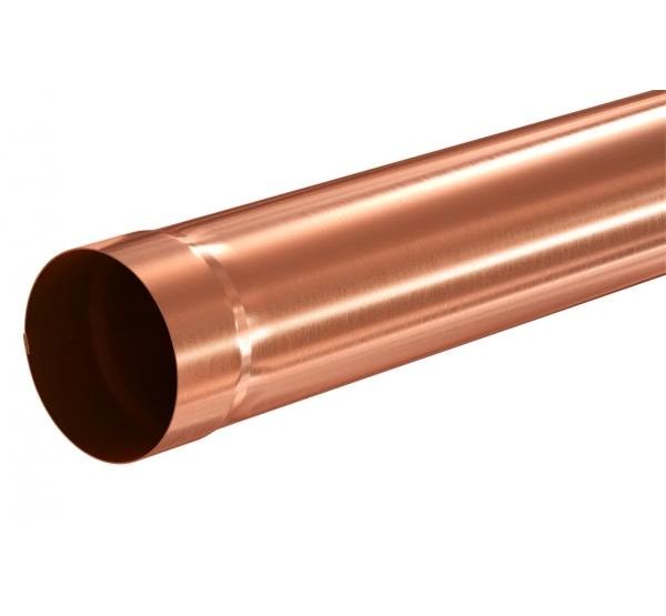 Труба водосточная 1.00м Медь 150/100 от производителя Aquasystem по цене 8 321 р Труба водосточная 1.00м Медь 150/100 от производителя Aquasystem по цене 8 321 р