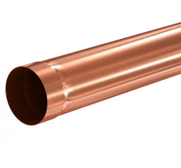 Труба водосточная 3.00м Медь 150/100 от производителя Aquasystem по цене 22 802 р Труба водосточная 3.00м Медь 150/100 от производителя Aquasystem по цене 22 802 р