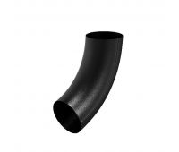 Колено трубы RAL 9005 Чёрный 125/90 Колено трубы RAL 9005 Чёрный 125/90