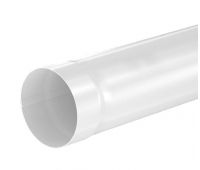 Труба водосточная RAL 9003 Белый 1.00м 125/90 Труба водосточная RAL 9003 Белый 1.00м 125/90