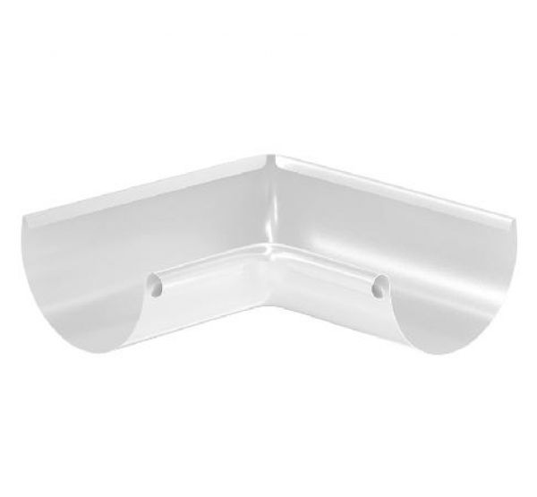 Угол желоба, внутренний 90° RAL 9003 Белый 150/100 от производителя  Aquasystem по цене 2 630 р