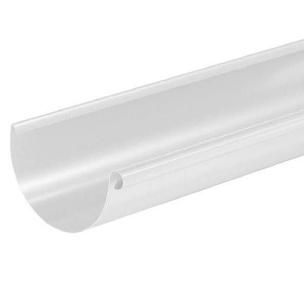 Водосточный желоб RR 20 Белый 3.00м 125/90 от производителя Aquasystem по цене 1 407 р Водосточный желоб RR 20 Белый 3.00м 125/90 от производителя Aquasystem по цене 1 407 р