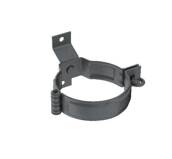 Декоративный хомут трубы под дерево с комплектом крепления RR 23 Маренго matt 150/100 от производителя  Aquasystem по цене 1 803 р