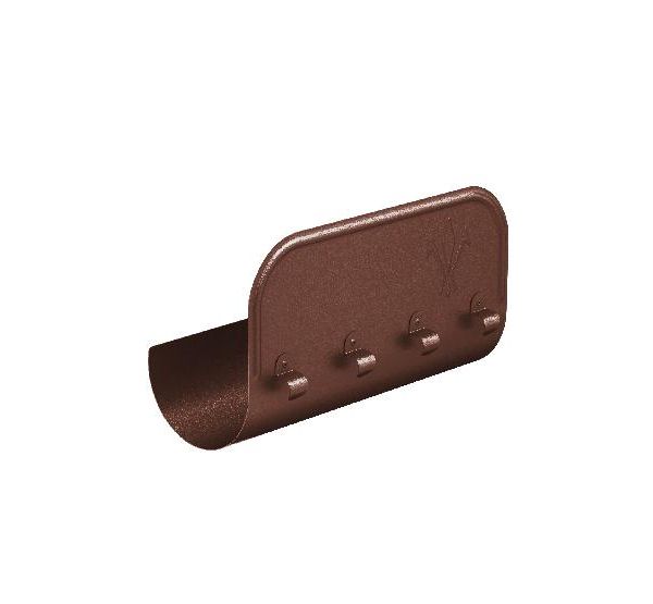 Ограничитель перелива прямой RAL 8017 Коричневый matt 125/90 от производителя  Aquasystem по цене 6 640 р