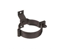 Декоративный хомут трубы под дерево с комплектом крепления RR 32 Тёмно-коричневый matt 125/90 Декоративный хомут трубы под дерево с комплектом крепления RR 32 Тёмно-коричневый matt 125/90