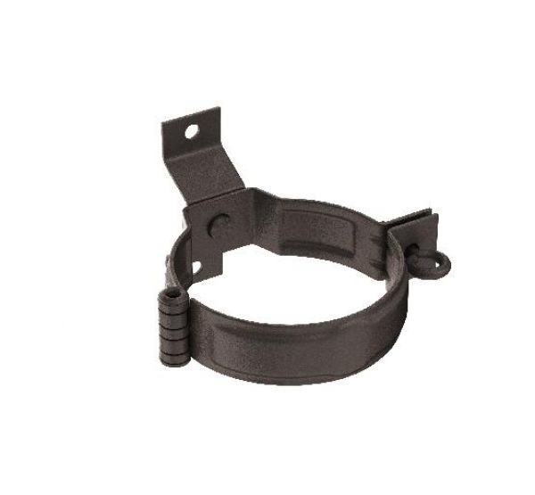 Декоративный хомут трубы под дерево с комплектом крепления RR 32 Тёмно-коричневый matt 150/100 от производителя  Aquasystem по цене 1 803 р