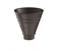 Воронка водосборная круглая RR 32 Тёмно-коричневый matt 150/100