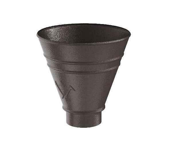 Воронка водосборная круглая RR 32 Тёмно-коричневый matt 150/100 от производителя  Aquasystem по цене 5 707 р