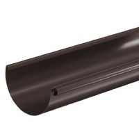 Водосточный желоб RR 32 Тёмно Коричневый 3.00м 125/90 Водосточный желоб RR 32 Тёмно Коричневый 3.00м 125/90