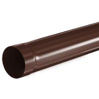 Труба водосточная RAL 8017 Тёмно Коричневый 3.00м 125/90 Труба водосточная RAL 8017 Тёмно Коричневый 3.00м 125/90