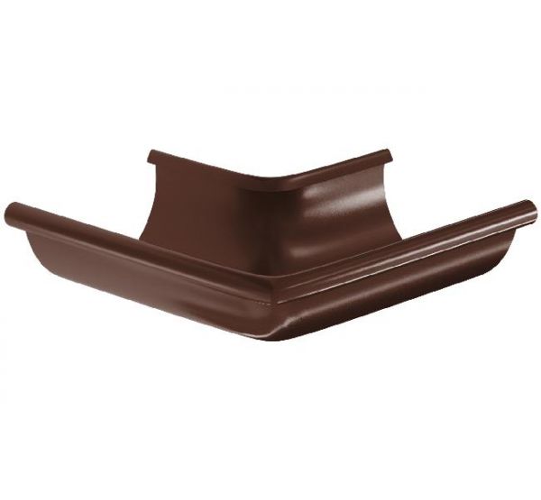 Угол желоба, наружный 90° RAL 8017 Тёмно Коричневый 125/90 от производителя Aquasystem по цене 2 208 р Угол желоба, наружный 90° RAL 8017 Тёмно Коричневый 125/90 от производителя Aquasystem по цене 2 208 р