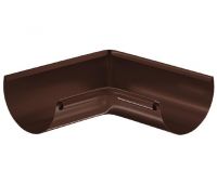 Угол желоба, внутренний 90° RAL 8017 Тёмно Коричневый 125/90