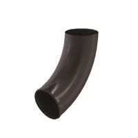 Колено трубы RR 32 Тёмно-коричневый 125/90 Колено трубы RR 32 Тёмно-коричневый 125/90