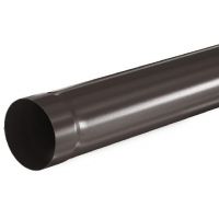 Труба водосточная RR 32 Тёмно-коричневый 1.00м 125/90 Труба водосточная RR 32 Тёмно-коричневый 1.00м 125/90