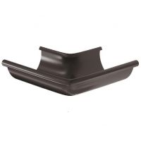 Угол желоба, наружный 90° RR 32 Тёмно-коричневый 125/90 Угол желоба, наружный 90° RR 32 Тёмно-коричневый 125/90