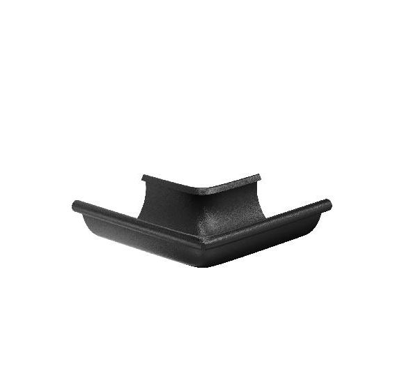 Угол желоба, наружный 90° RAL 9005 Чёрный 125/90 от производителя Aquasystem по цене 797 р Угол желоба, наружный 90° RAL 9005 Чёрный 125/90 от производителя Aquasystem по цене 797 р